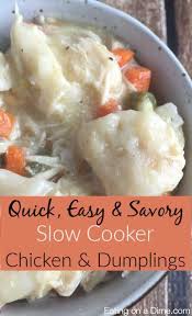 Crock Pot Chicken And Dumplings Recipe Crockpot Chicken And Dumplings Crockpot Chicken Pot Pie Easy Crockpot Chicken