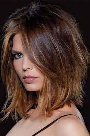 Women S Medium Bob Layered Hairstyles Natural Straight Human Hair Wigs Lace Front Wigs 16inch Hair Styles Medium Bob Layered Hairstyles Long Hair Styles
