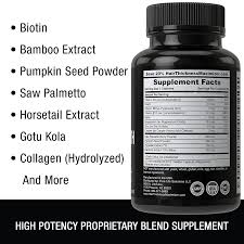 Low levels of it can cause hair loss, skin rashes, and brittle nails. Buy Natural Hair Growth Vitamins By Hair Thickness Maximizer Hair Regrowth Vitamin Supplement With Biotin 5000 Mcg Collagen Saw Palmetto Stop Hair Loss Get Thicker Hair For Men Women Made In