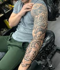 They're easy to recognize and worth every penny. Thomos Welsh Mythology Sleeve Sacred Knot Tattoo