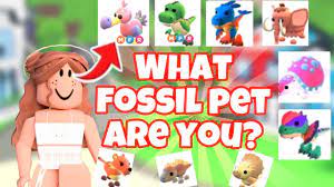 99 252 просмотра • 17 авг. Which Adopt Me Fossil Pet Best Fits Your Personality Quiz Roblox 2020 Youtube