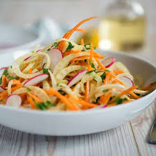 This salad pops with color and texture from juicy citrus, creamy avocado, and crisp jicama. Low Carb Cabbage And Fennel Salad Asian Inspired Keto Friendly Side