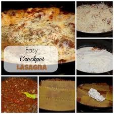 Easy Crockpot Lasagna Recipe