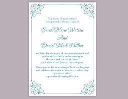 Maybe you would like to learn more about one of these? Wedding Invitation Template Download Printable Wedding Etsy Instant Download Wedding Invitations Diy Wedding Invitations Templates Wedding Invitation Templates
