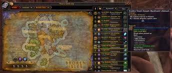 Hit friendly with the 3 major kul tiras (if alliance)/zandalar (if horde) factions, in the quest uniting kul tiras/ . Wow World Quest Addon
