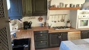 Cuisine Rustique Relookee Renover Cuisine Rustique Cuisine Rustique Repeindre Meuble Cuisine