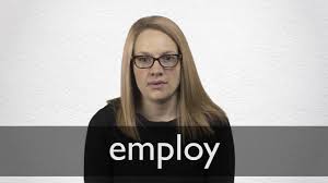 Employ Synonyms Collins English Thesaurus