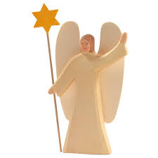 Angel With Star Ostheimer Engel Krippenfiguren Sterne