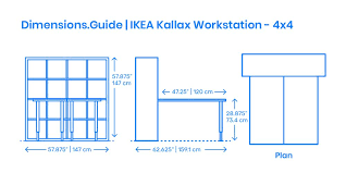 Ikea Kallax Workstation 4x4 Kallax Ikea Kallax Ikea