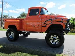 Image result for Orange 1957 Truck