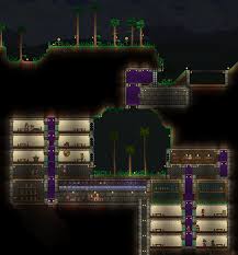 So i'm currently making a underground base so i can get rid of the npc houses that my npc's are living in. Small Underground Vault Base Terraria