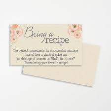 Shabby Chic Printable Wedding Recipe Cards Recipe For Etsy Bridal Shower Recipes Cards Shabby Chic Bridal Shower Chic Bridal Showers