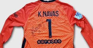 Welcome to the official facebook page keylor. Vom Franzosischen Topclub Psg Spielertrikot Von Keylor Navas