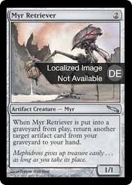 Analyze historical currency charts or live malaysian ringgit / malaysian ringgit rates and get free rate alerts directly to your email. Myr Wiederholer Myr Retriever Mirrodin Mrd 215 Scryfall Magic The Gathering Search