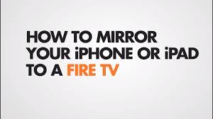 How To Mirror Ios To Amazon Fire Tv Without Airplay Youtube