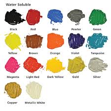 Speedball Water Soluble Block Ink