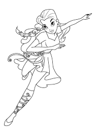 There are tons of great resources for free printable color pages online. Dc Super Hero Girls Coloring Pages Coloring Home