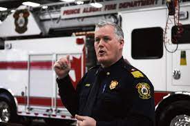 The vehicle belongs to the battalion chief. Prince Albert Introduces New Fire Truck Prince Albert Daily Herald