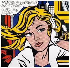 SWEET JANE — Roy Lichtenstein: M-Maybe (A Girl's Picture) 1965....