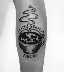 Innovative Coffee Cup Tattoos On Arm For For Guys Coffee Cup Tattoo Tattoos For Guys Cup Tattoo