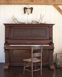 Gillian Stevens Old Wooden Grand Piano For The Home Refined Barn Old Pianos Piano