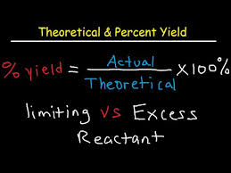 To obtain the number of moles , divide the mass of compound by the molar mass of the compound expressed in grams. Theoretical Actual Percent Yield Error Limiting Reagent And Excess Reactant That Remains Youtube