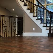 The finished look appears polished and sophisticated. Historic Floor Company Wide Plank Wood Floors