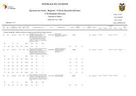 Ejecución de Gastos