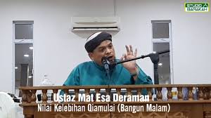 Syaitan lawan tuhan ustaz muhaizad. Nilai Kelebihan Qiamulai Bangun Malam Ustaz Mat Esa Deraman Youtube