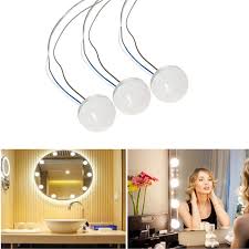 Install or replace bathroom vanity light fixtures easily by shopping for everything you need, including fixtures, tools and lighting accessories, at ferguson.com. 12v Led Cosmetic Mirror Bulb Parts Low Voltage Ball Led Makeup Mirror Lamps Accessories For Hollywood Vanity Lights Dimmable Vanity Lights Aliexpress