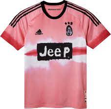 Black 'jeep' logo jacquard across the front; Adidas Juventus Pink Human Race Jersey Incorporated Style