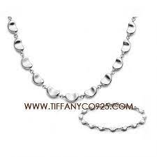 Elsa Peretti Bean Necklace And Bracelet Set In Sterling Silver Tiffany Set Tiffany Silver Necklace Cheap Jewelry Jewelry