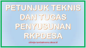 We did not find results for: Petunjuk Teknis Dan Tugas Tim Penyusunan Serta Contoh Format Rkpdes 2021 Sitirejo Tambakromo