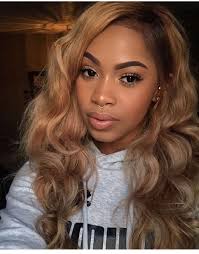 Black And Brown Ombre Bundles T Color Blonde Hair Girl Honey Blonde Hair Weave Hairstyles