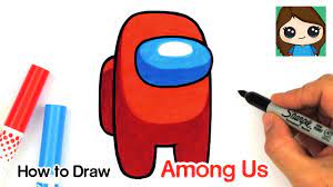 Sonic boomhow to draw sonic easy. How To Draw Among Us Game Character Youtube