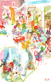 Brecht evens, les originaux à la galerie martel, jusqu'au 10 décembre 2011. Short Comics Brecht Evens