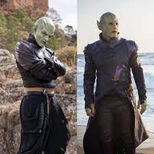 He is an adaptation of king piccolo, an early antagonist in akira toriyama's dragon ball franchise, and piccolo jr., his reincarnation. The Internet Compares Captain Marvel Skrulls To Piccolo From Dragon Ball Evolution The Fanboy Seo
