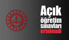 Dönem açık lise sınavları için yeni tarihler belirlendi mi? Acik Ogretim Lisesi Aof Sinavlari Ertelendi Mi Iste Yeni Tarih