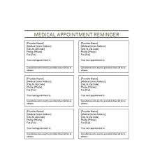 Designed for common avery business card products. 40 Appointment Cards Templates Appointment Reminders