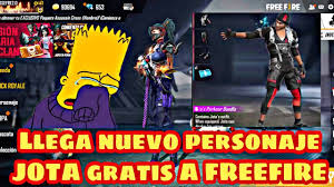 Garena free fire apk mod es un juego de acción para android. Nuevo Personaje Jota Llegara Gratis A Free Fire Esta Es Su Abilidad Freefire Nuevopersonaje Youtube