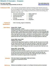 Midwife Cv Example Cv Examples Job Resume Samples Resume Examples