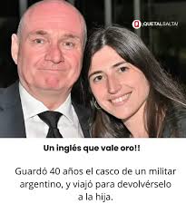 Returning lost Argentine marine ID card to veteran after 42 years, bringing  peace and closure to the Falklands war