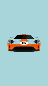 Ford Gt Car Wallpapers Automotive Art Car Illustration