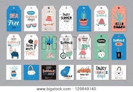 Find your label size and select the appropriate template to download. Cute Summer Vector Photo Free Trial Bigstock