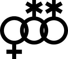 High quality nonbinary symbol gifts and merchandise. Orientation Mars Symbol Interlocked With A Nonbinary Symbol And Another Mars Symbol Asterosian Symbol By Me Someone Who Is Asterosian Is A Man Who Is At Least Attracted To Nonbinary People And Men Mlm Mlnb Nonbinary Man Symbol Interlocked
