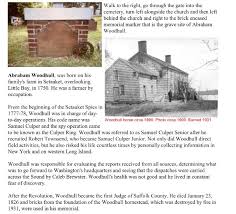 Abraham Woodhull American Revolutionary War Colonial America Colonial History