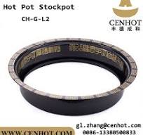 CENHOT Dragon Head Hot Pot Stock Pots With Enamel Coat ...