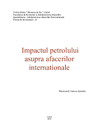Oferta de carti de afaceri si economie a magazinului libris. Doc Impactul Pretului Petrolului Anatolie Gancea Academia Edu