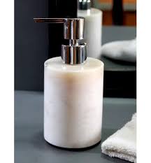 Rectangular soap dispensers that are narrow and tall are amongst the most popular types of modern soap dispensers. Kleo Soap Dispenser Lotion Dispenser Made Of Natural Stone Luxury Bathroom Accessories Bath Set White Stonkraft