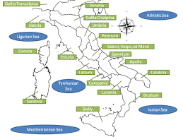 Regions Of Ancient Italy Color 2 Italy Kingdom Of Italy Region